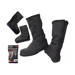Botas de latex corta impermeables motociclista