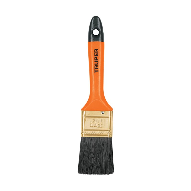 Brocha 1.1/2" Truper limpieza PC electrónica cerdas negras mango plástico