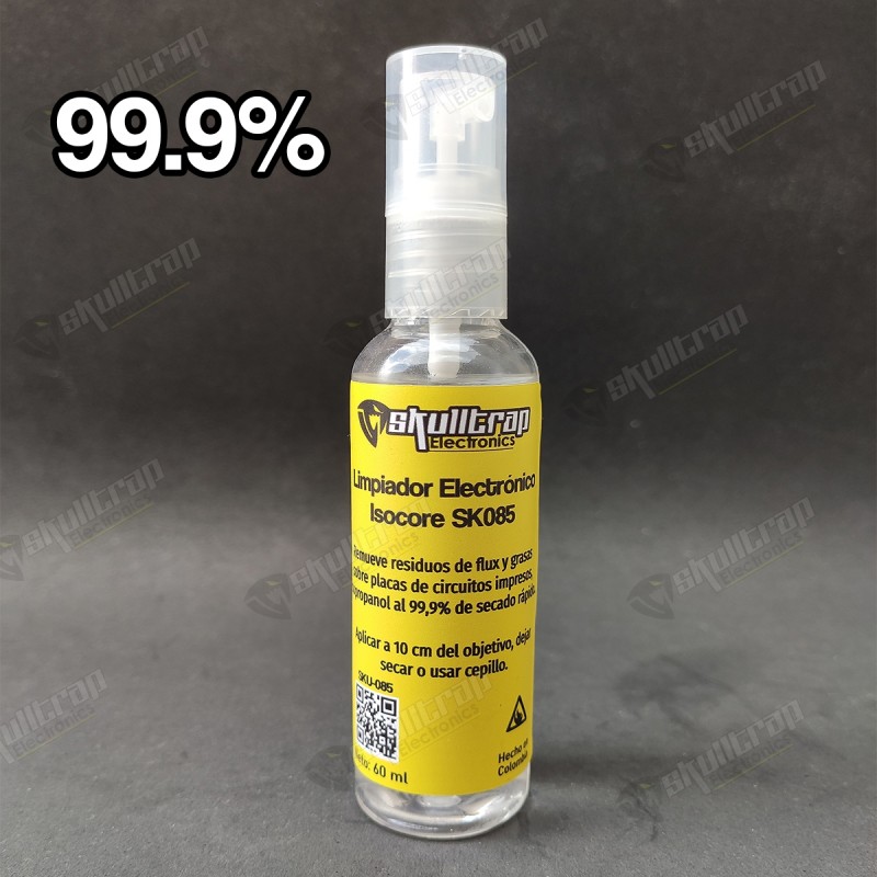 Alcohol Isopropílico 99.7% Limpiador Electrónico ISO-CORE