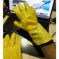 Par guantes ingeniero largo reforzado