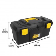 Kit X4 Caja Herramientas 19, 14, 12 pulgadas + Organizador Truper