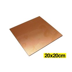 Baquela virgen 20x20cm PCB fabricación circuitos
