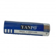 Batería 18650 Litio 2800mAh 3.7V Yanpo sin carga