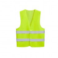 Chaleco reflectivo de seguridad verde industrial