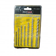 Juego de 7 brocas para muro 1/8" a 3/8"