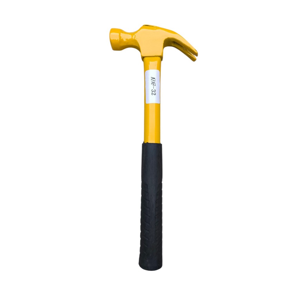Martillo 8oz 220gr 27cm antideslizante amarillo