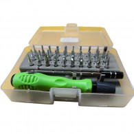 Kit destornillador 30 en 1 punta triangulo torx allen en caja