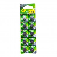 Pila batería LR44 GP alcalina 1.5V x unidad