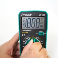 Multimetro Digital MT-1226 Proskit True-RMS capacimetro