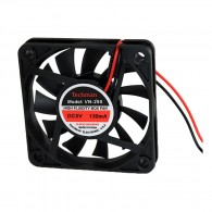 Ventilador 5V 0.13A (130mA) con 11 Aspas 60x60x10mm plástico VN-295