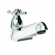 Llave cromada cruceta para lavamanos classic