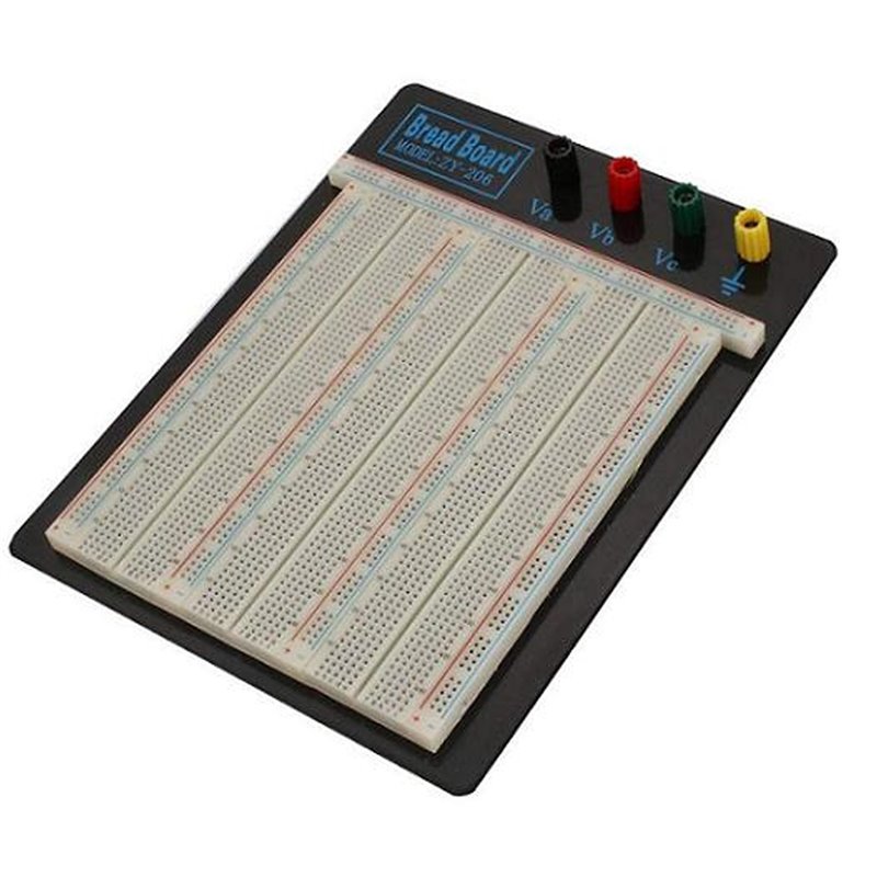 Protoboard grande 2390 puntos 2 conectores