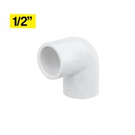 Codo 1/2" PVC presión media x unidad