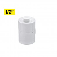 Adaptador hembra PVC presión 1/2" media x unidad