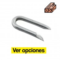 Grapas 34mm(1.1/4"x9) para cerco madera