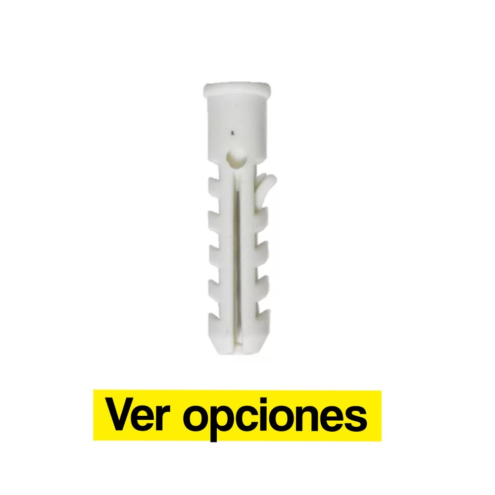 Chazo plástico polipropileno de impacto x unidad