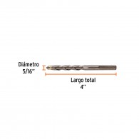 Broca concreto (5/16"x4") Truper