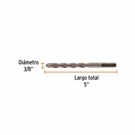 Broca concreto (3/8"x5") Truper