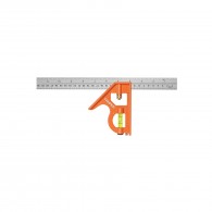 Escuadra de combinación 30cm(12") Truper con punzón para marcar