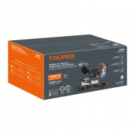 Sierra acolilladora truper 10" telescópica 1900W ingleteadora
