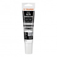 Silicona negra Truper sellador juntas para alta temperatura 85g motores