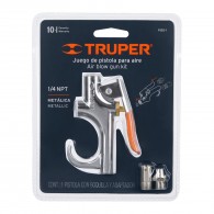 Pistola sopletear metálica compresor 1/4" NPT Truper