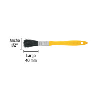 Brocha 1/2" Pretul mango plástico