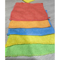 Mini paño microfibra 15x15cm limpieza color surtido