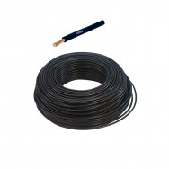 Cable vehicular 16 AWG negro electrónica x metro