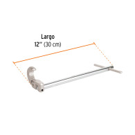 Llave de plomero 12" Truper giratoria