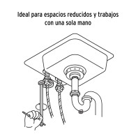 Llave de plomero 12" Truper giratoria