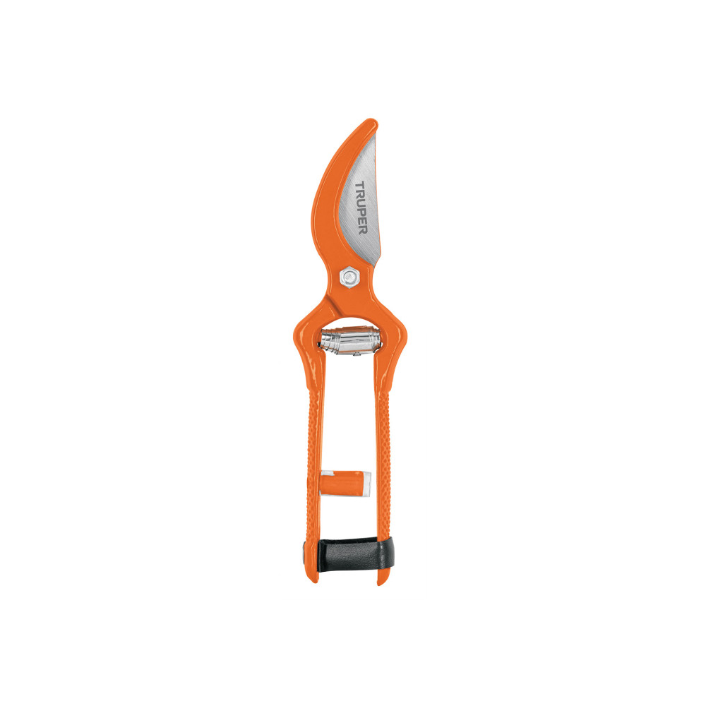 Tijera 7" poda jardinería Truper forjada cuchilla de paso