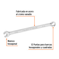 Llave mixta 8mm Truper Expert extra larga (145mm)