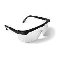 Gafas de protección transparentes pata negra