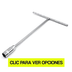 Llave tipo T Tee copa 8 -14mm cromada