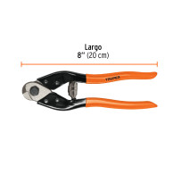 Pinza 8" corta guaya cables alambre Truper