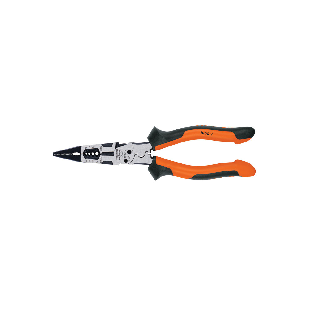 Alicate Pinza 8" multiusos truper expert comfort grip
