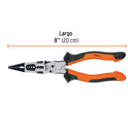 Alicate Pinza 8" multiusos truper expert comfort grip