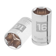 Copa 16mm dado Truper 6 puntas cuadrante 1/2"