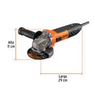 Pulidora Angular 4-1/2" Truper Ergo Pro 850W
