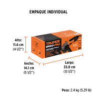 Pulidora Angular 4-1/2" Truper Ergo Pro 850W
