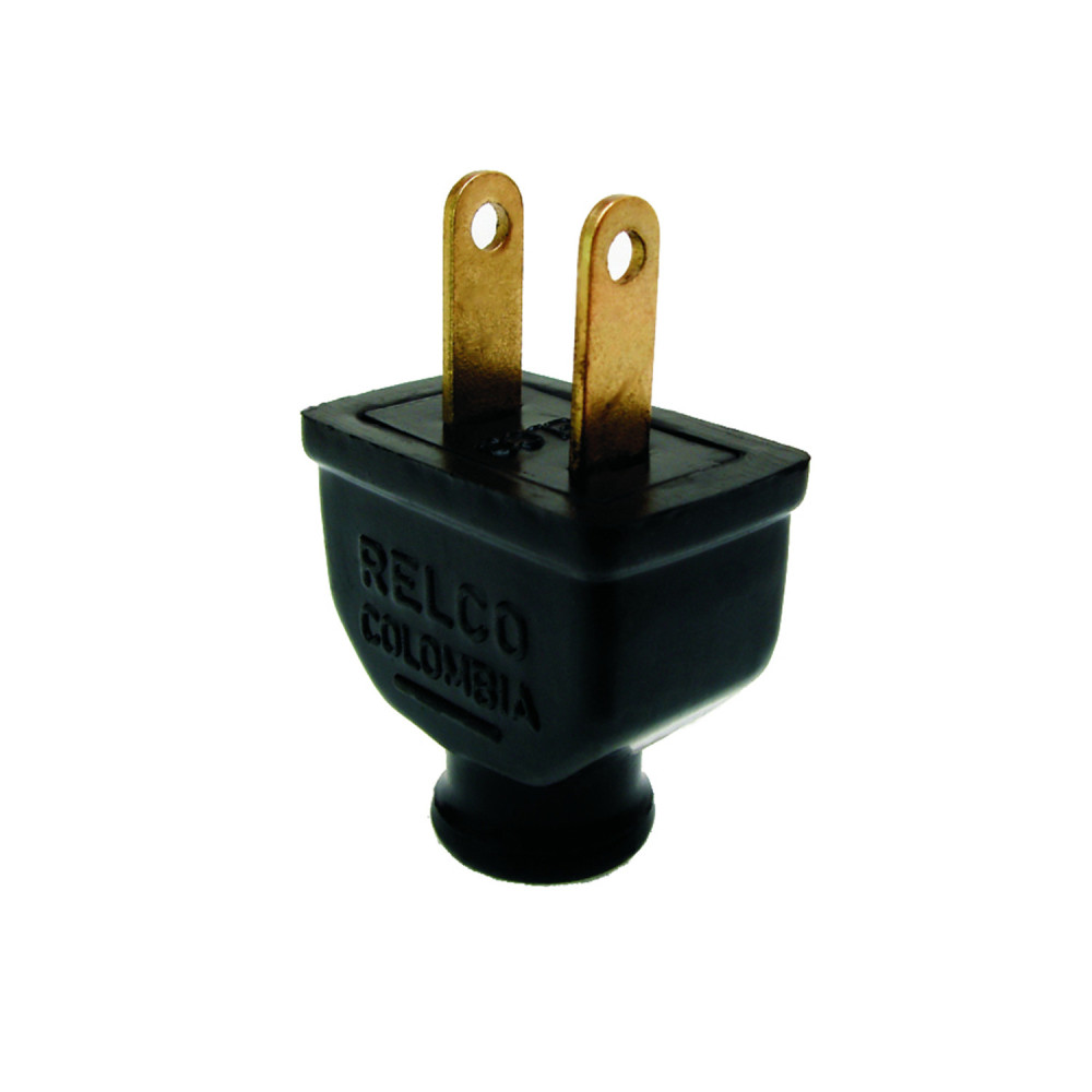 Clavija aerea enchufe relco plana 10A 120V rectangular