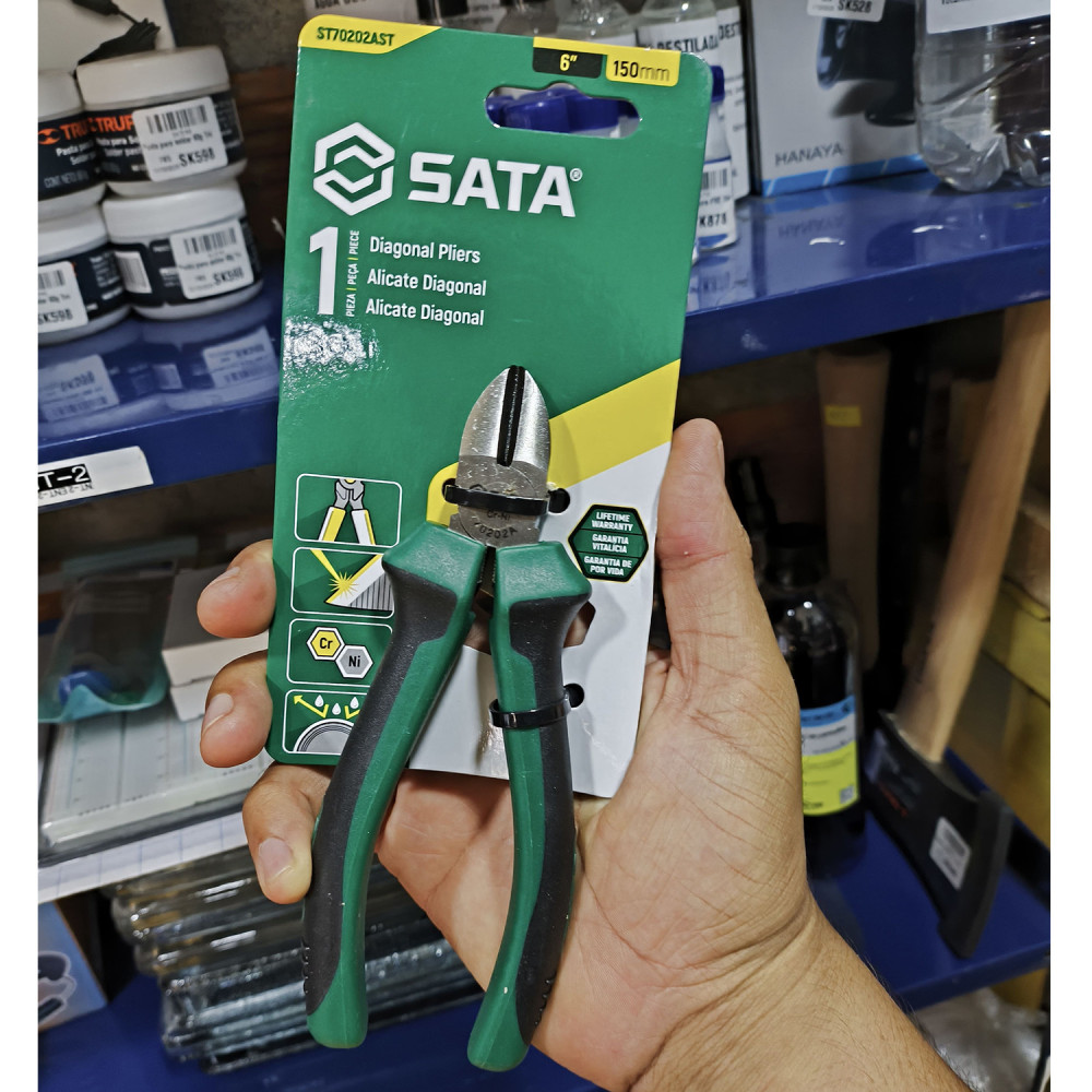 Alicate cortafrío 6" Sata ST70202AST 150mm original