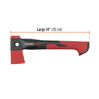 Hacha cazadora 1lb mango nylon 14" Truper Velocity