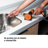 Bomba autocebante para taladro agua líquidos truper