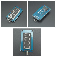 Módulo TM1637 con display 4 dígitos 7 segmentos arduino