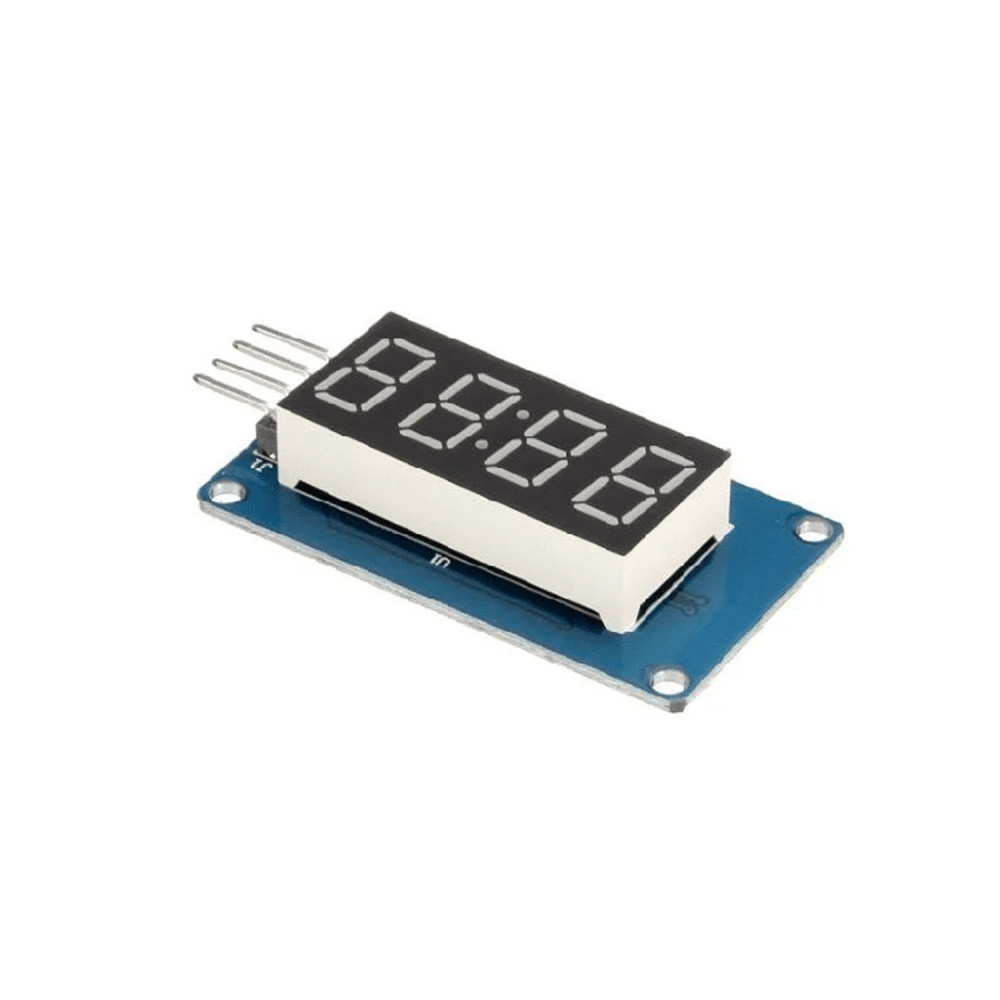 Módulo TM1637 con display 4 dígitos 7 segmentos arduino