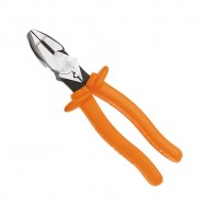 Alicate universal electricista 8" Globy original naranja