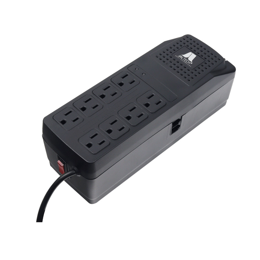 Regulador de voltaje Jaltech R1200 8 salidas sobretensiones