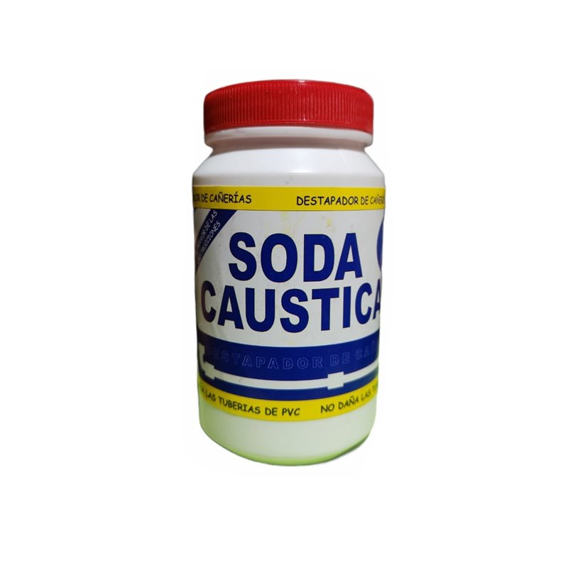 Soda caústica diablo rojo destapador de cañerías 230gr